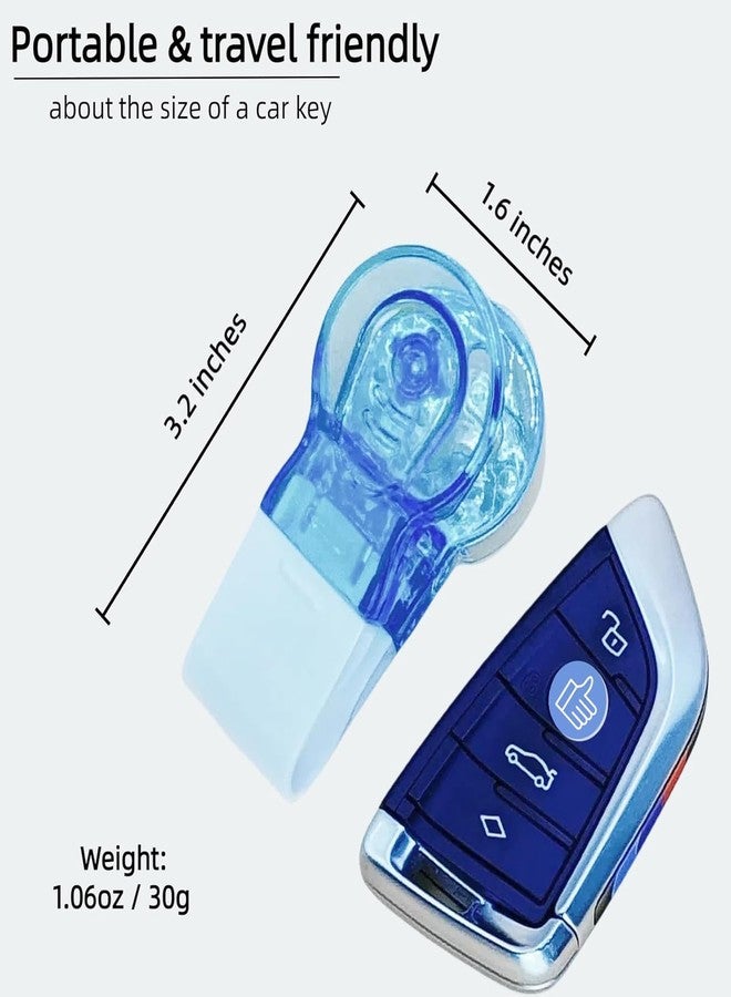 TOP SELECT Portable Pill Extractor, Blister Pack Opener Tool, Blue and White, Medical Dispenser for Elderly, Disabled, Arthritis Patients - Image 5